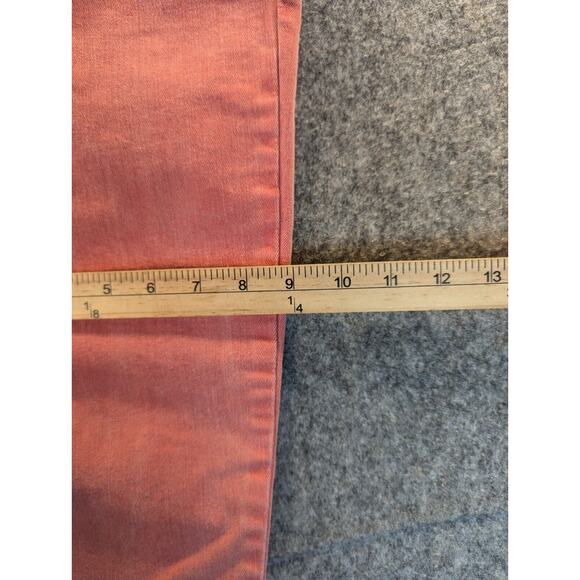 Levi's Jeans 28 Demi Curve Women's Pink Mid-Rise Cotton Denim Pants 24" Inseam - Picture 7 of 13